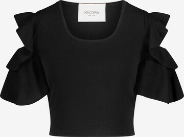 Nicowa Shirt 'INIDO' in Black: front