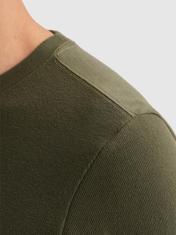 Maglietta 'T-shirt in a material blend with artwork' di PME Legend in verde