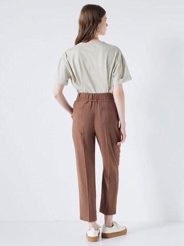 Ipekyol Regular Pleated Pants in Brown