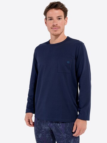 Pyjama long ' Kenny ' HOM en bleu : devant