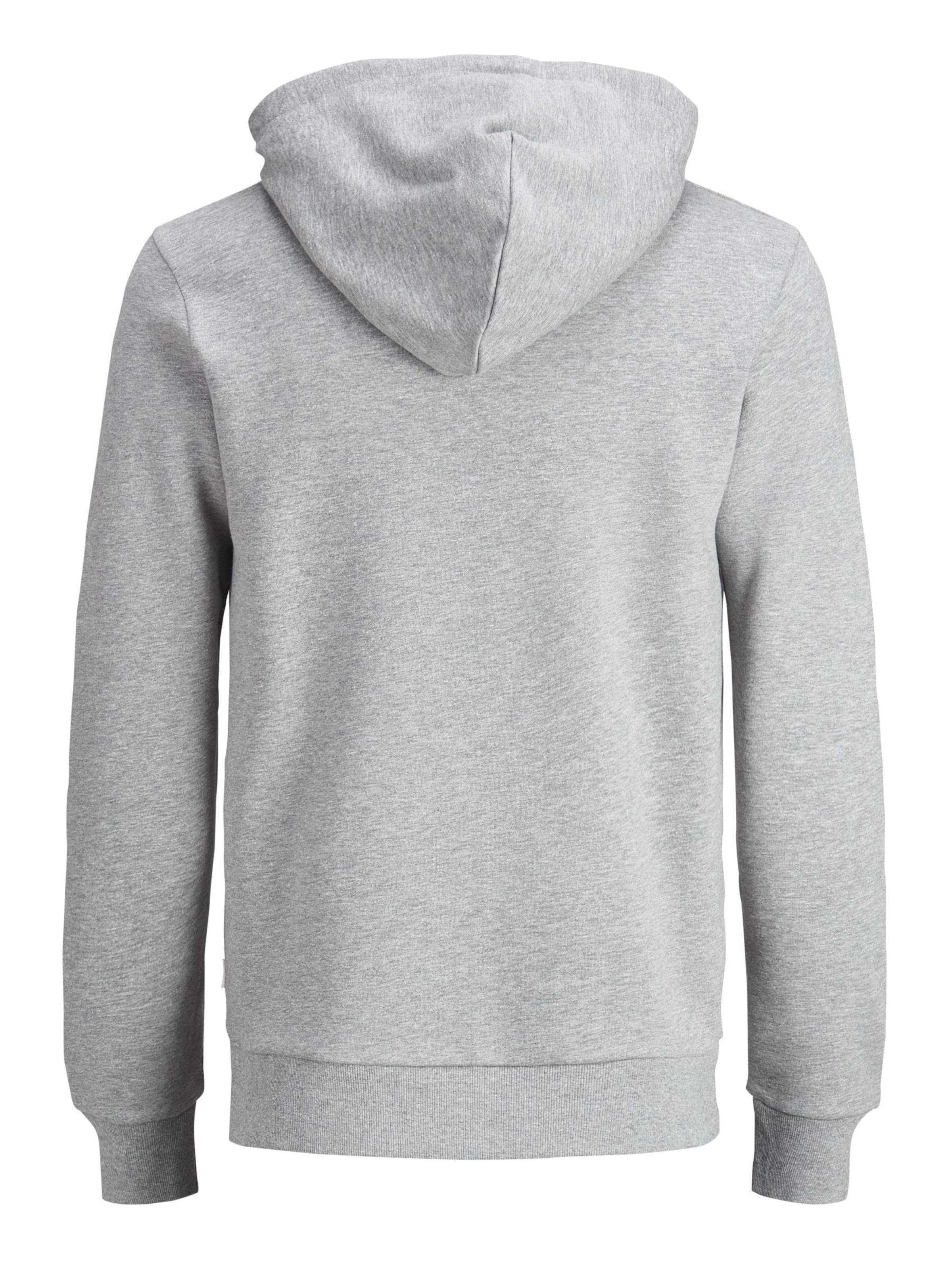 JACK & JONES Sweatshirt 'JJECorp' in Grey