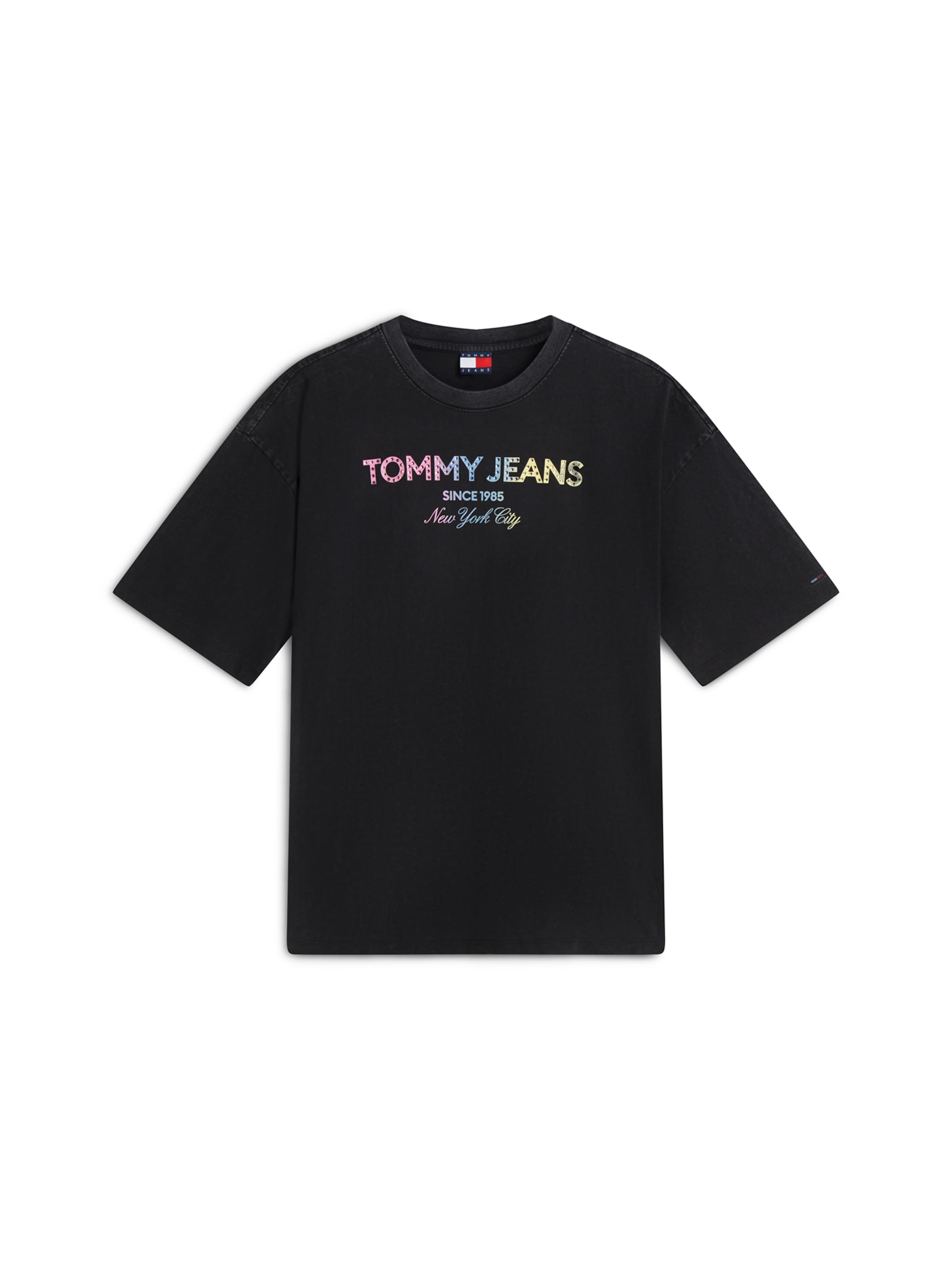 Tommy Jeans Μπλουζάκι σε μαύρο: μπροστά