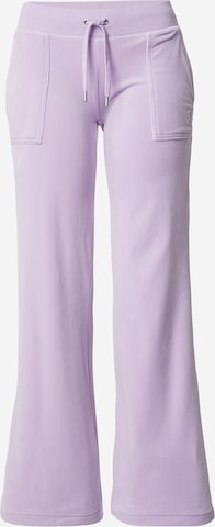 Pantalon 'LAYLA' Juicy Couture en violet : devant