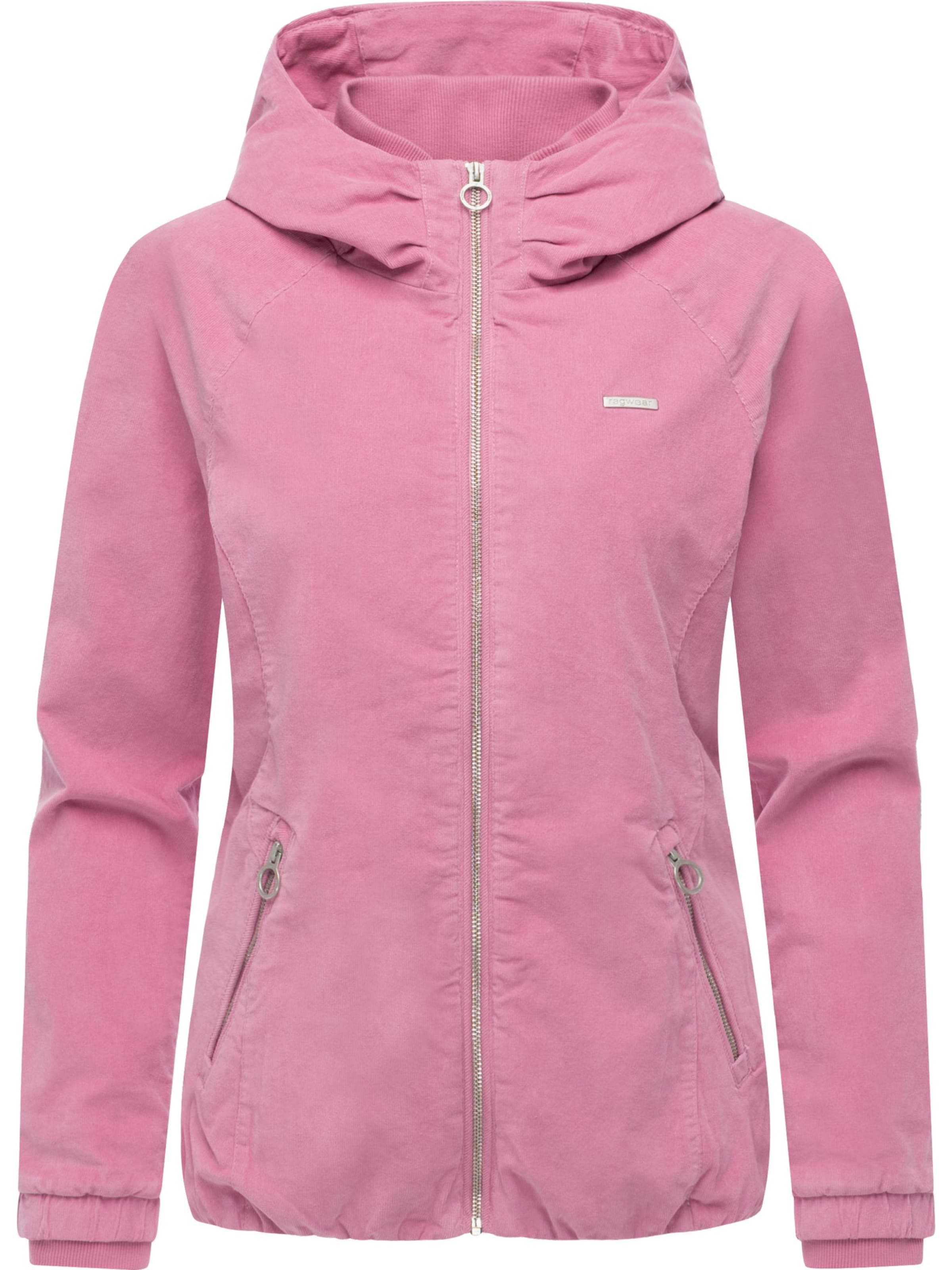 Veste mi-saison 'Dizzie Youmodo' Ragwear en rose : devant