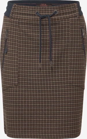 CECIL Skirt in Brown: front