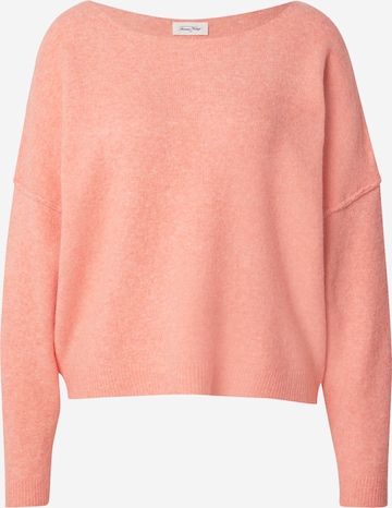 Pull-over 'Damsville' AMERICAN VINTAGE en orange : devant