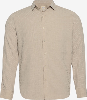 Campus SutraRegular Fit Košulja ' Mathias ' - bež boja: prednji dio