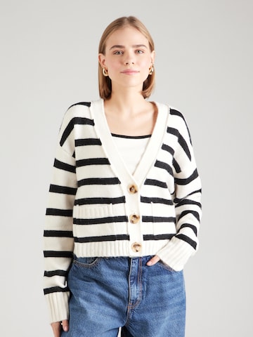 Miss Selfridge Knit cardigan in Black: front