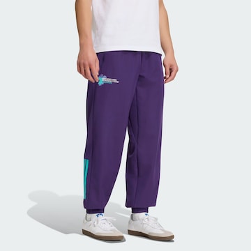 ADIDAS PERFORMANCE - Tapered Pantalón deportivo 'Mercedes-Amg Petronas Formula 1 Team Vanda Bloom' en lila: frente