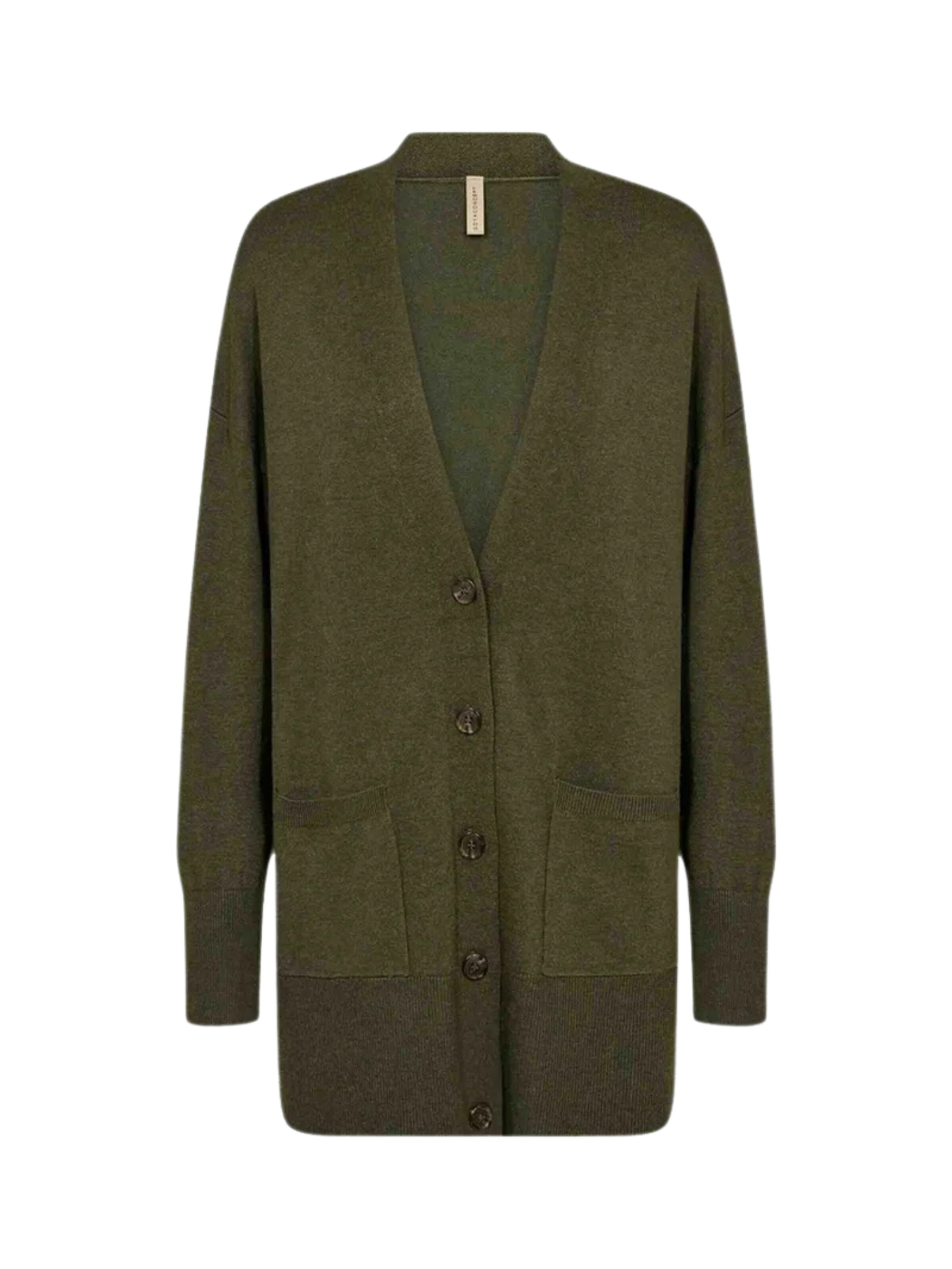 Cardigan 'Dollie 739' Soyaconcept en vert : devant