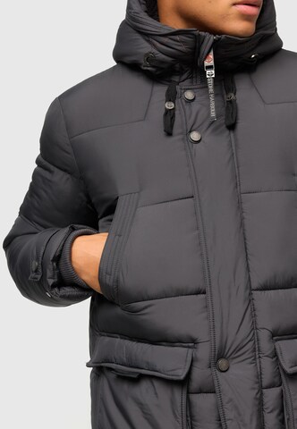 STONE HARBOUR Winterparka 'Beviis' in Grau