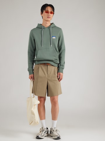 JACK & JONES Sweatshirt 'JORPOCKY' i grön