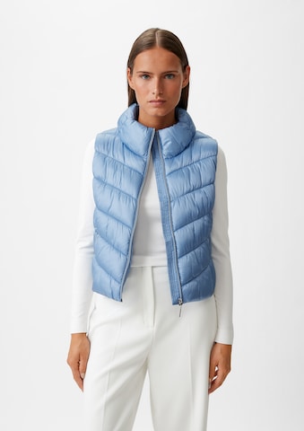 COMMA Vest in Blue: front