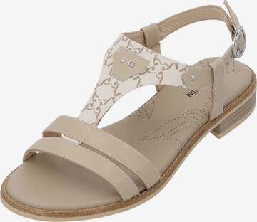 Nero Giardini Sandals 'E410464D' in Beige: front