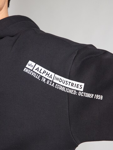ALPHA INDUSTRIESSweater majica - crna boja
