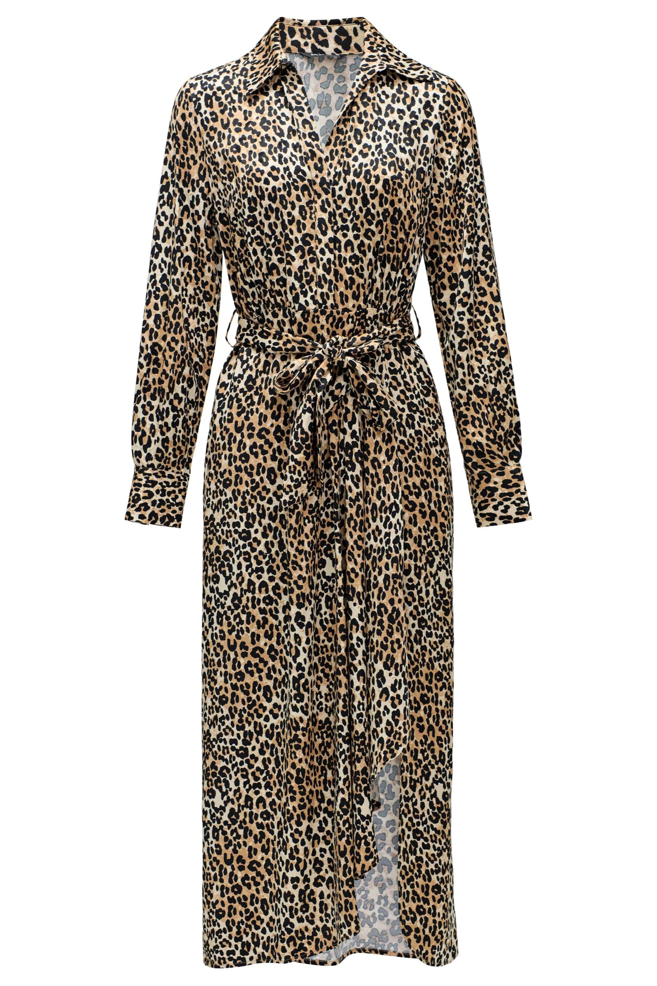 Salsa Jeans Jurk in Beige: voorkant