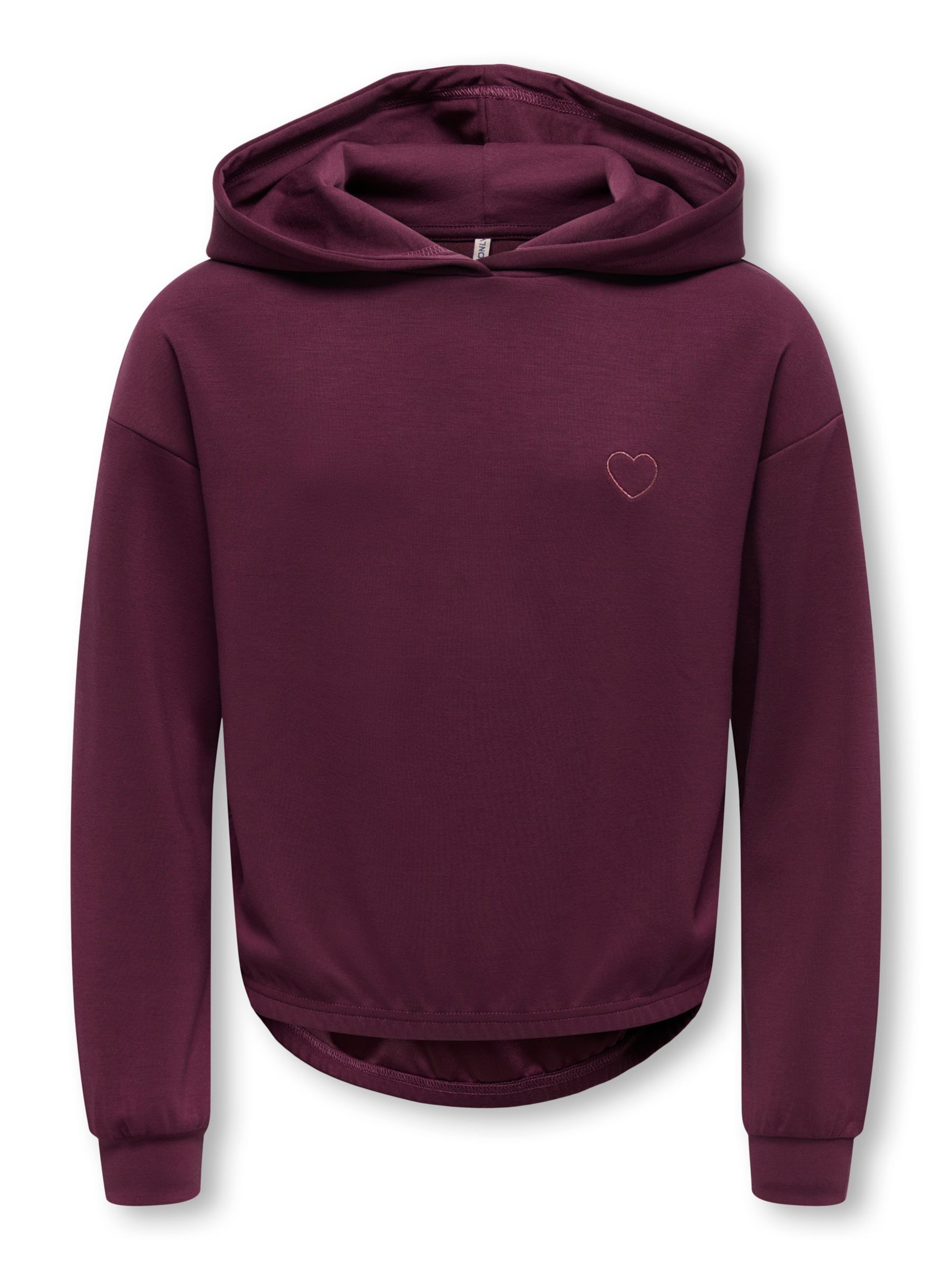 Sweat-shirt 'KOGAda-Cooper' ONLY GIRLS en rouge : devant