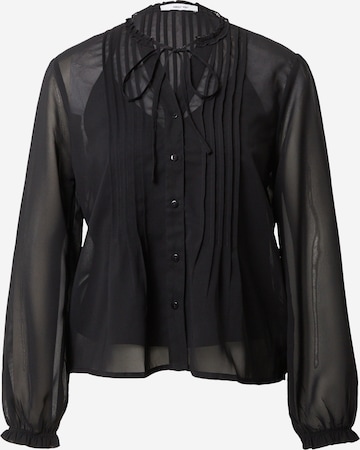 ABOUT YOU Bluse 'Agathe' in Schwarz: Vorderseite