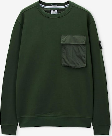 Weekend Offender Sweatshirt 'Neve' in Groen: voorkant