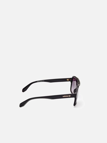 ADIDAS ORIGINALS - Gafas de sol 'Adidas Originals OR0066 Shiny black 59/12/145 MAN Sunglasses' en negro