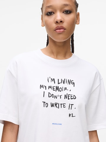 KARL LAGERFELD JEANS - Camisa em branco