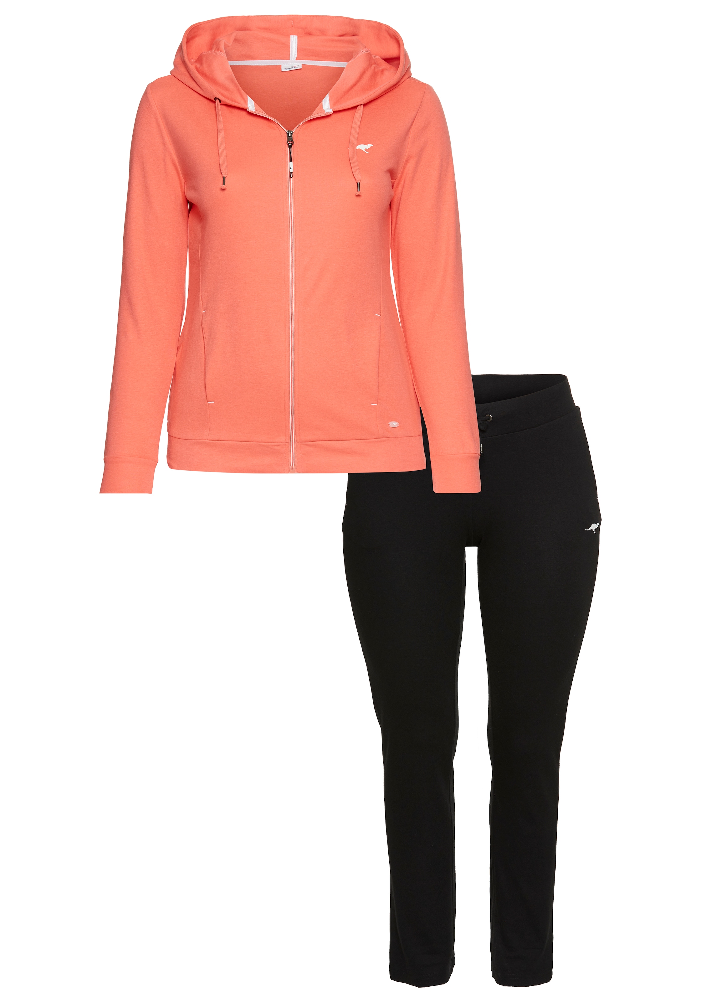 KangaROOS Jogginganzug in Orange: Vorderseite