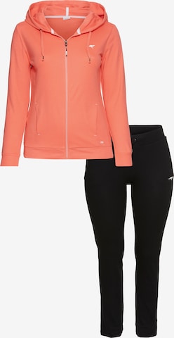 KangaROOS Sweatsuit in Orange: front