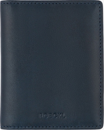 Roeckl Wallet 'Erik small' in Blue: front