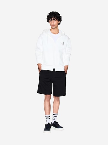ARMANI EXCHANGE Sweat jacket in White
