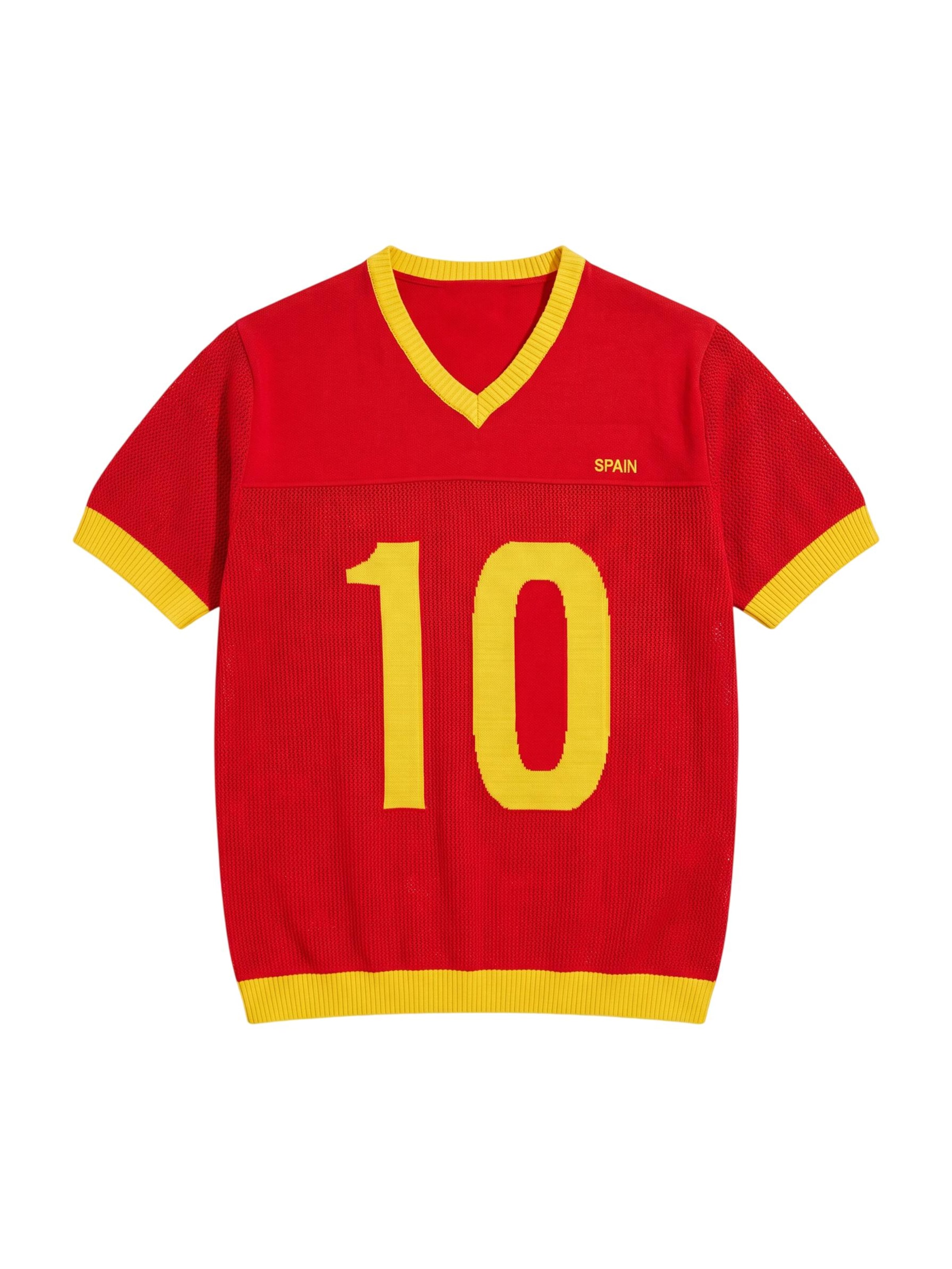 Kleidermafia Shirt in Rood: voorkant