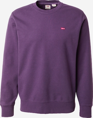 LEVI'S ® Sweatshirt 'The Original HM Crew' in Purple: front