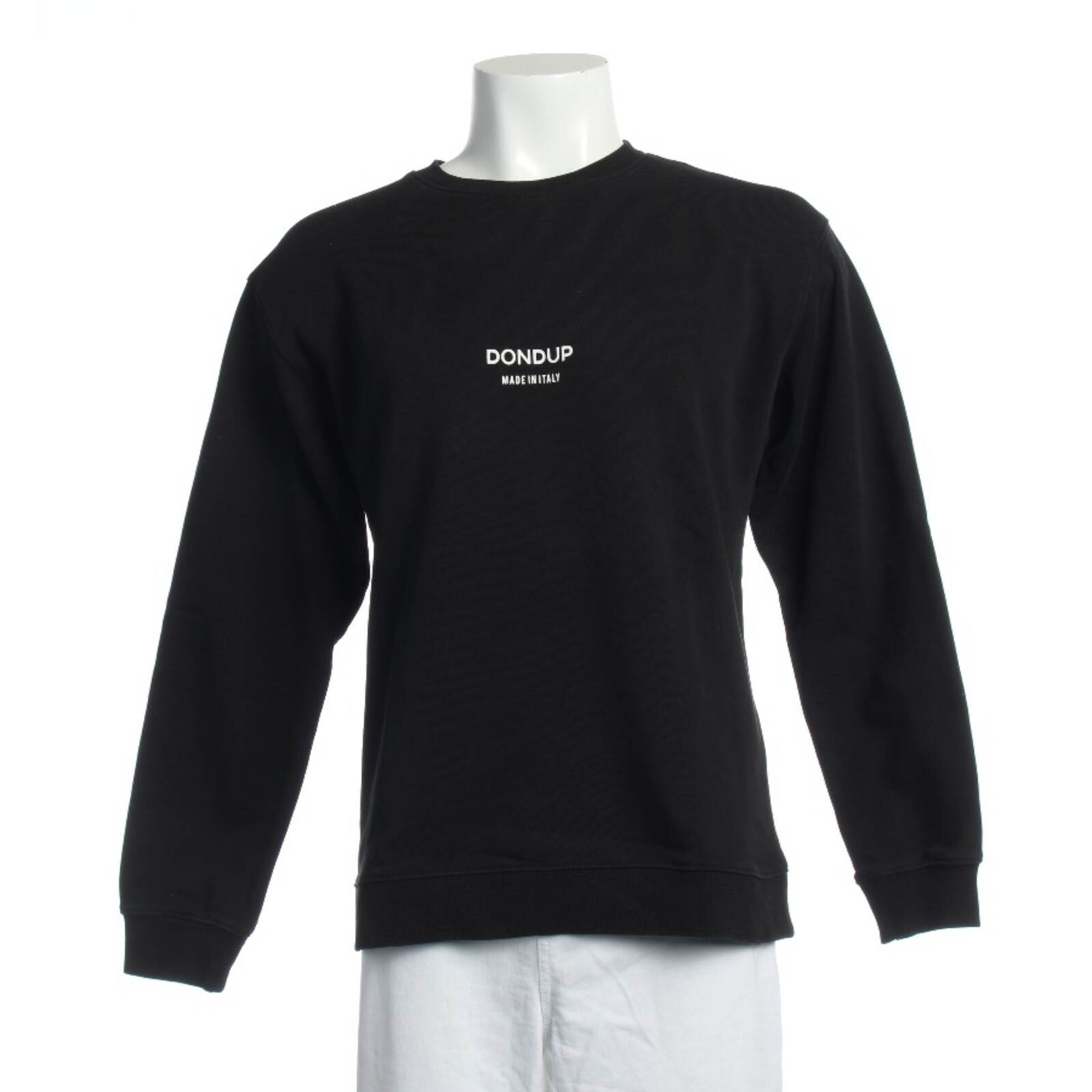 Dondup Sweatshirt & Zip-Up Hoodie in M in Black: front