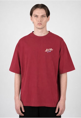 Prohibited Shirt 'Riviera Club' in Red: front