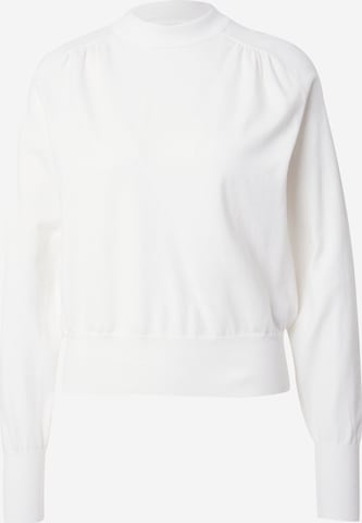 NÜMPH - Pullover 'NUSILA' em branco: frente