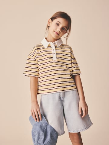 T-Shirt Next en jaune : devant