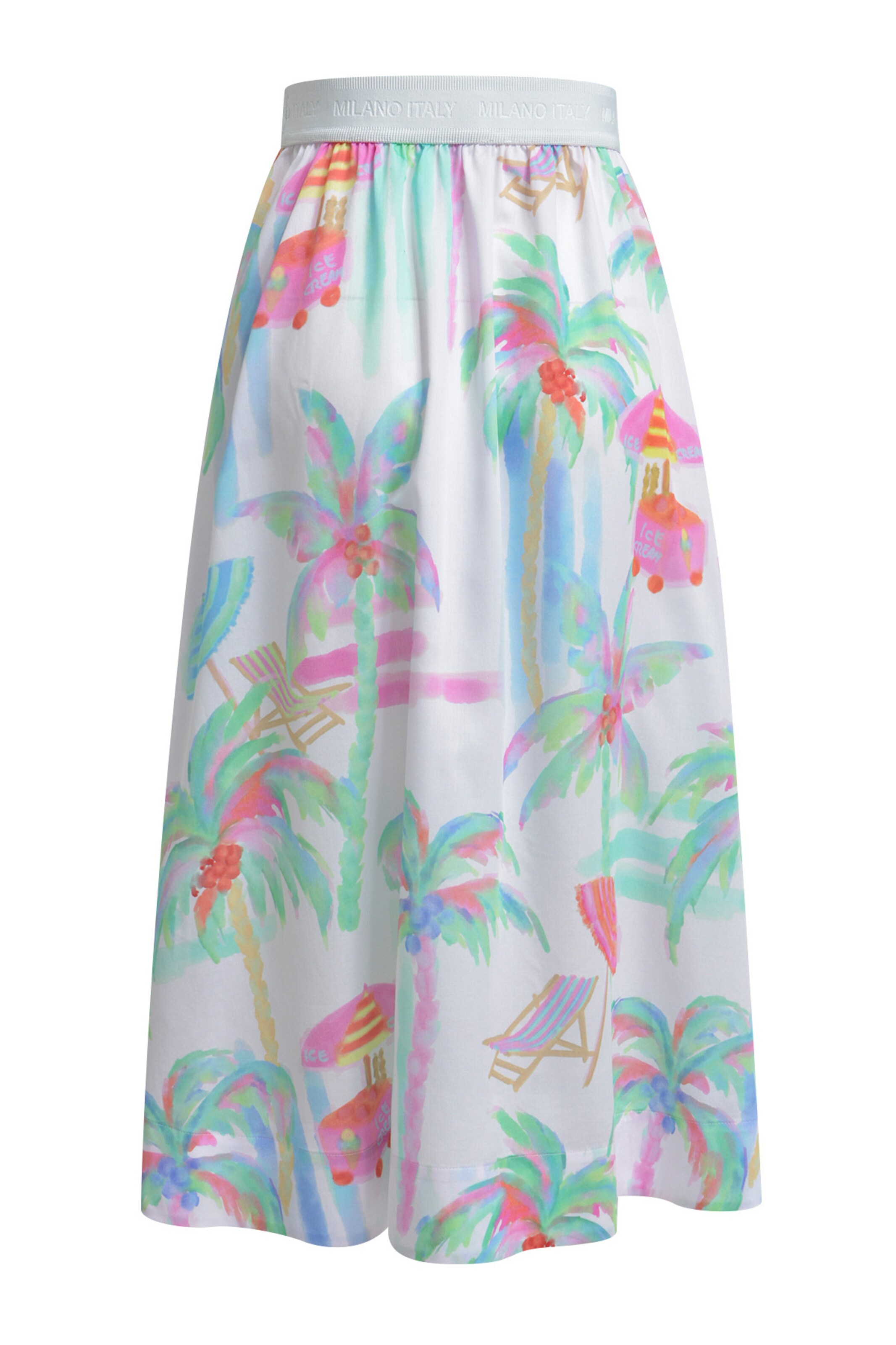 Milano Italy Skirt in Beige