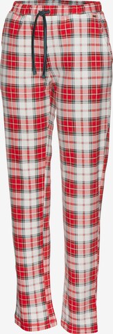 LASCANA Pyjamabroek in Rood