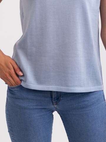 T-shirt CASH-MERE.CH en bleu