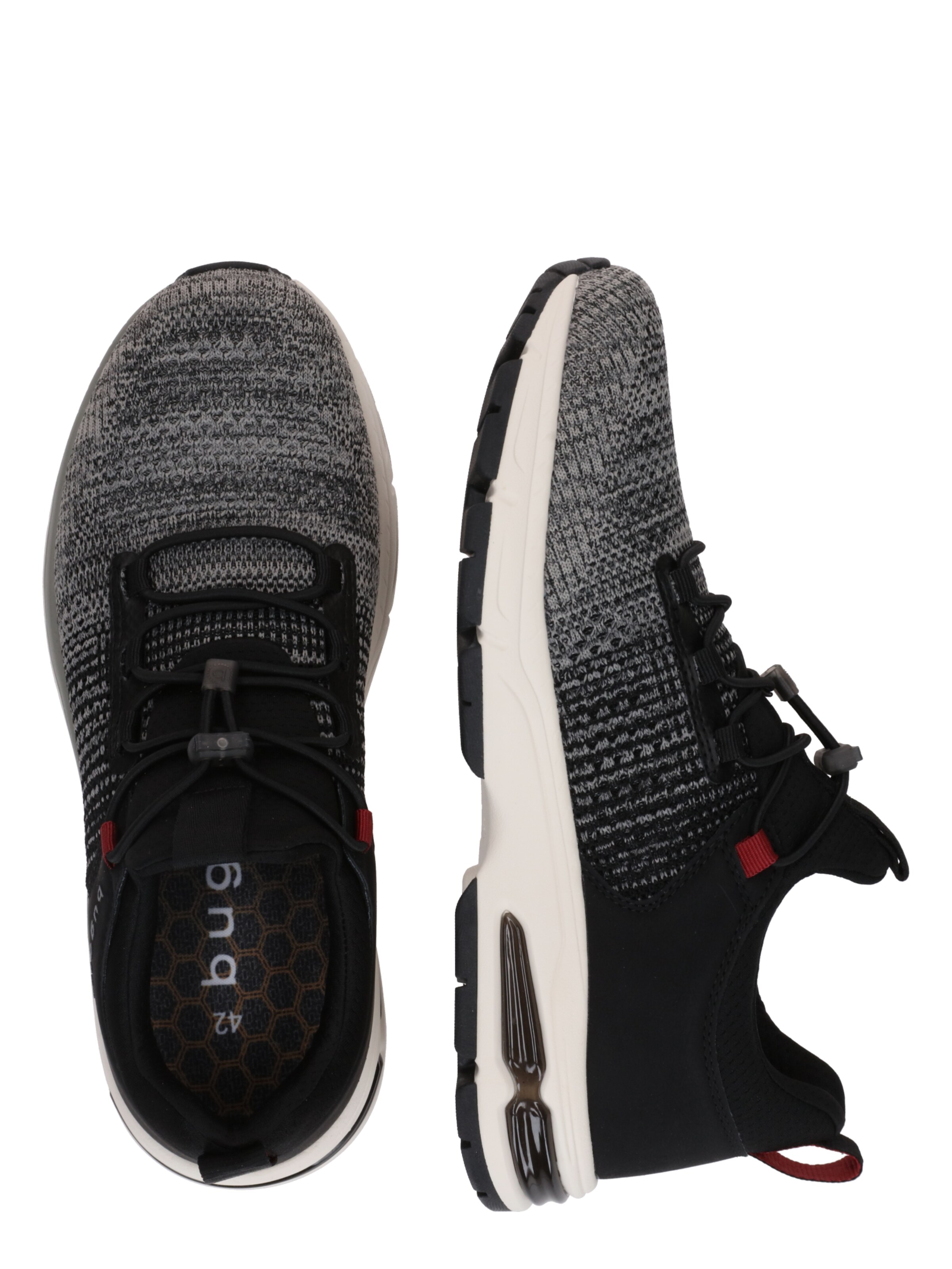 bugatti Platform trainers in Black