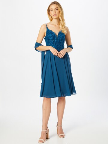 mascara Kleid in Blau