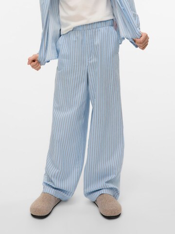 Vero Moda Girl - Pierna ancha Pantalón 'VMPINNYS' en azul: frente