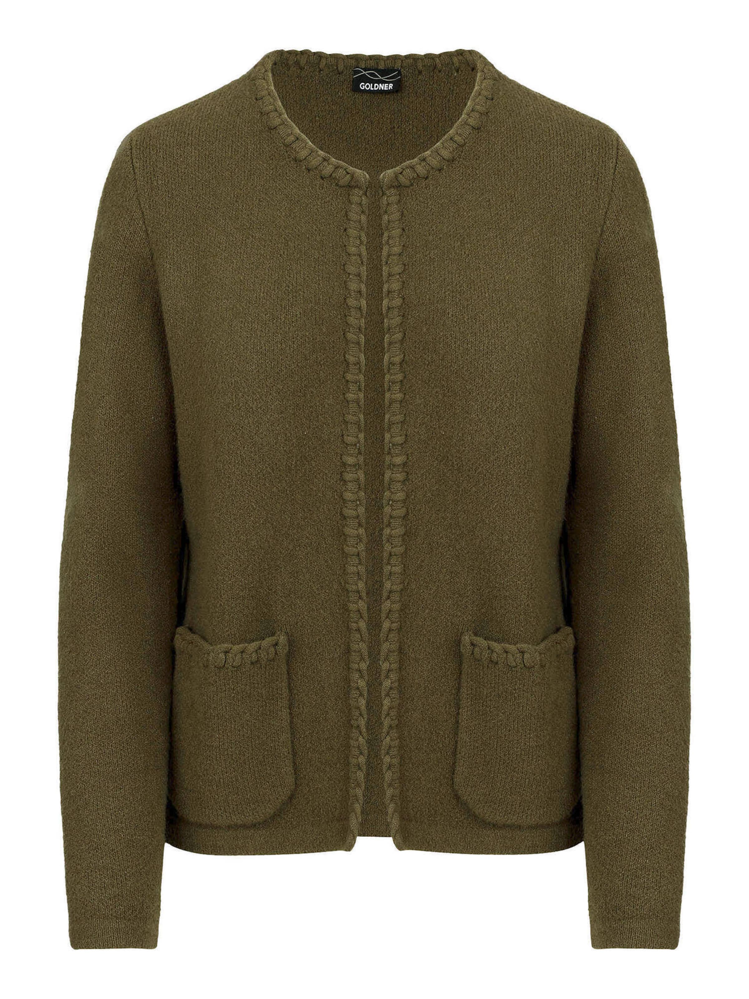 Cardigan Goldner en vert : devant