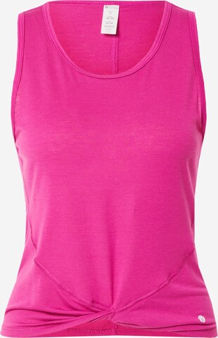 Bally Sports top 'HERMOSA' in Pink: front