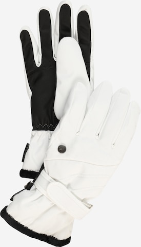 ZIENER Athletic Gloves 'Kasa' in White: front