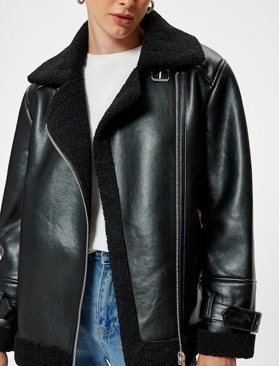 Koton Between-season jacket in Black, Item view