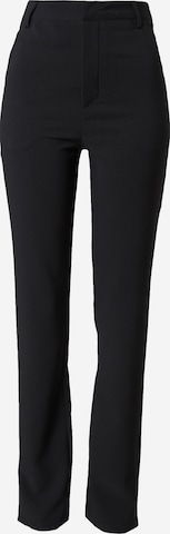 Misspap Regular Trousers in Black: front