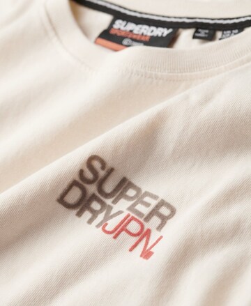 T-shirt fonctionnel Superdry en beige