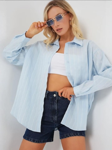 Bigdart Bluse in Blau