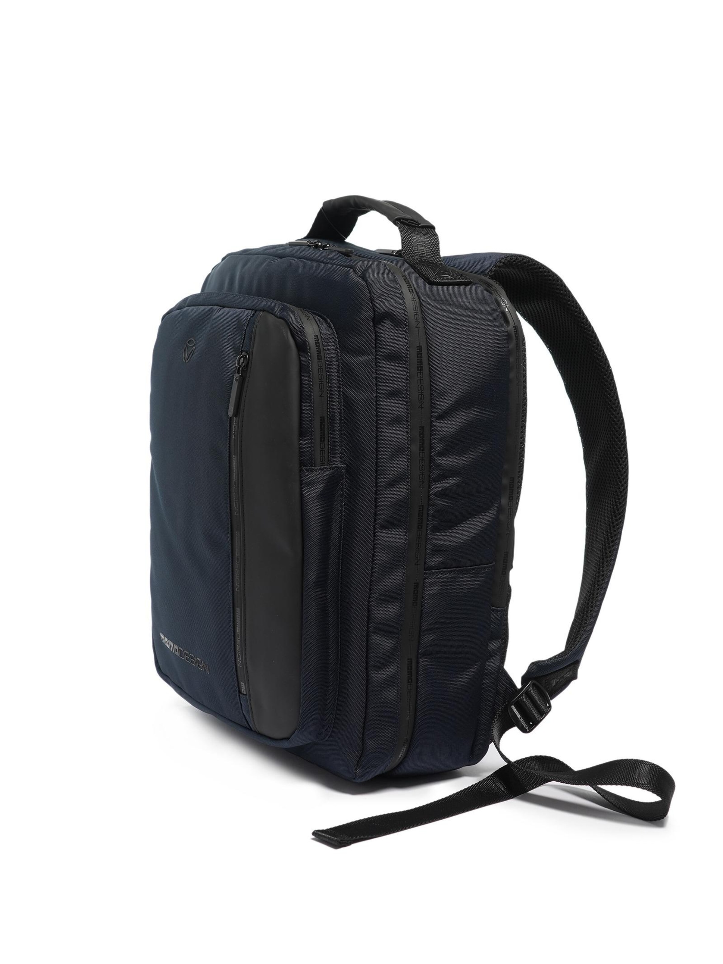 Zaino 'Zaino Momo Design Poliestere con Zip e Tasche Organizzate 31,5x39,5 cm' di Momo Design in blu