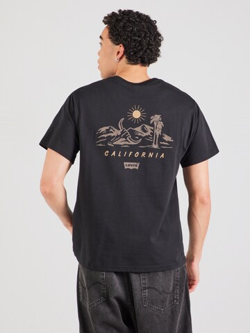 LEVI'S ® Tričko – černá: zadní strana